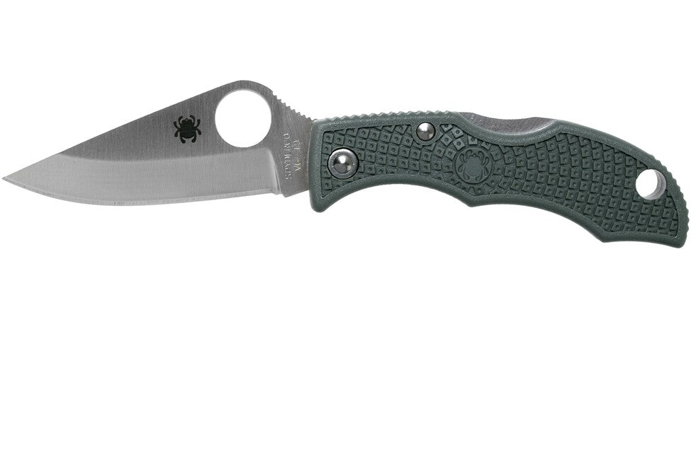 Spyderco Ladybug 3 Lightweight Τσέπης Μαχαίρι FRN, πράσινο γκρι, 4,9 cm