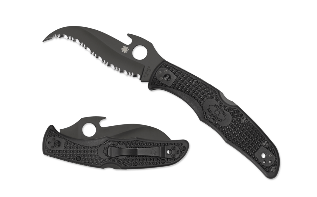 Spyderco Matriarch 2 Lightweight Μαχαίρι, μαύρο, FRN, 9,1 cm