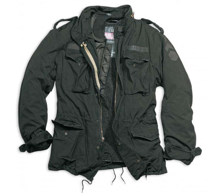 Surplus Regiment M65 μπουφάν, μαύρο