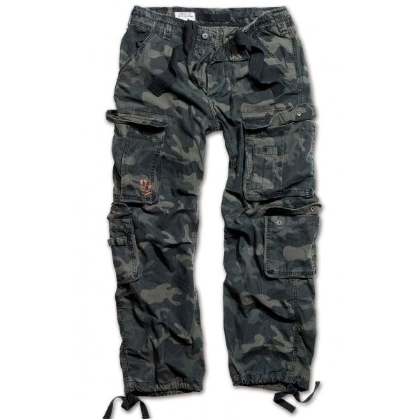 Surplus Vintage Παντελόνι, black-camo