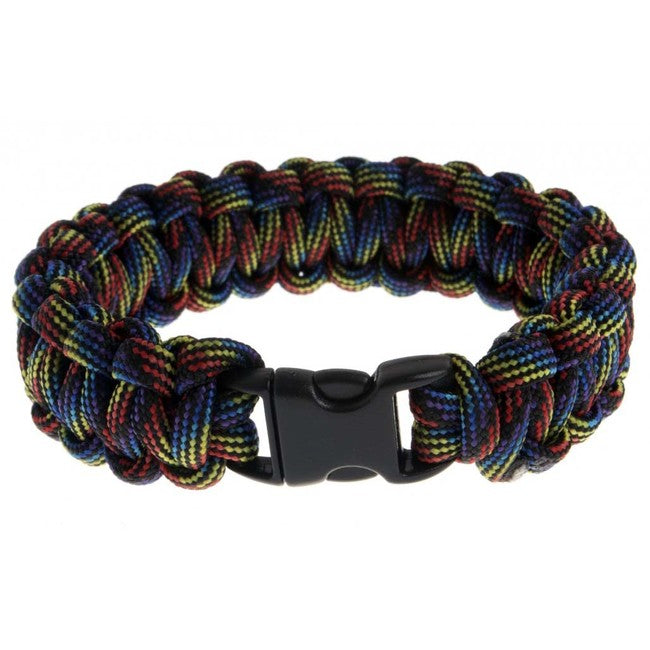 O&T Βραχιόλι Paracord με Πλαστική Αγκράφα, Happy Night
