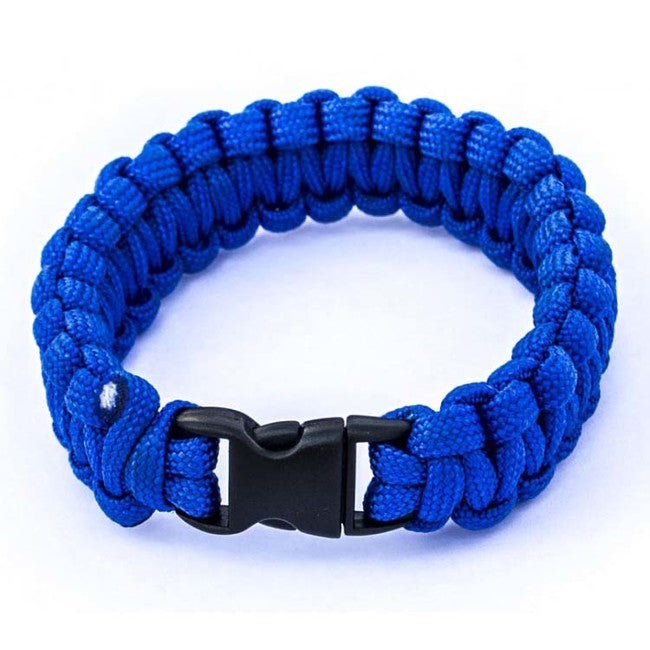 O&T Βραχιόλι Paracord με Πλαστική Αγκράφα, Μπλε