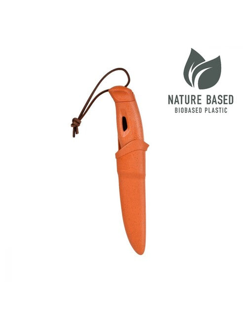 LIGHT MY FIRE FireKnife BIO Knife with Fire Steel, Orange