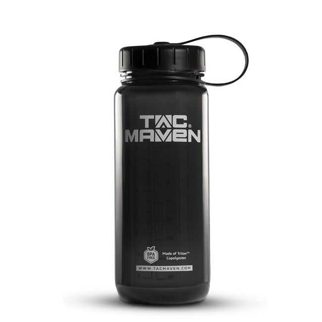 Tac Maven Norman Φιάλη Tritan 650ml, Μαύρη