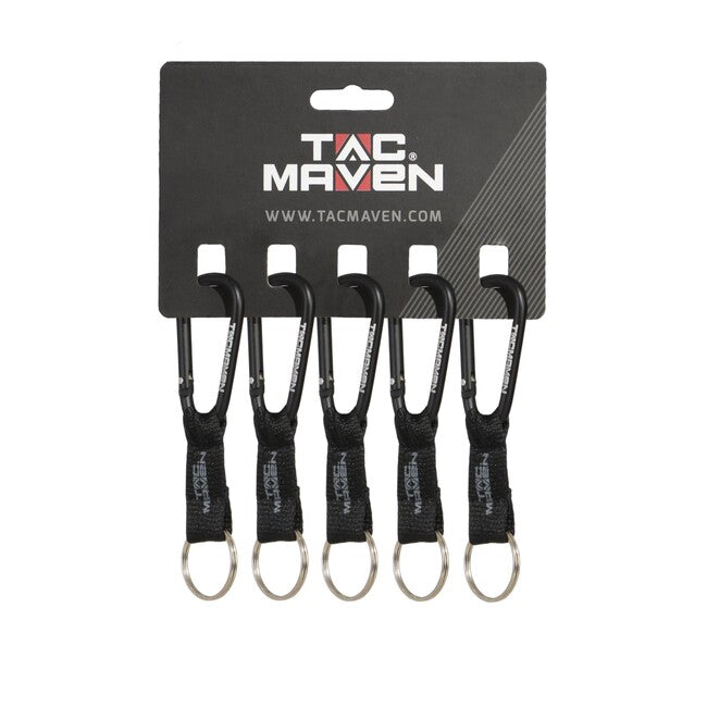 Tac Maven Κορδόνι Τακτικής 6mm, Μαύρο