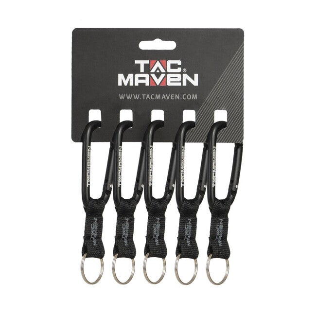 Tac Maven Μπρελόκ Καραμπίνας 8mm, Μαύρο