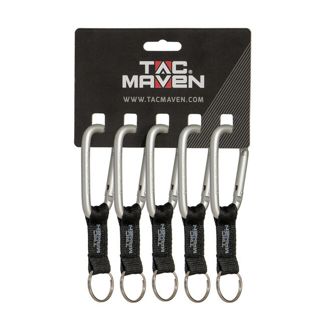 Tac Maven Κλειδοθήκη Καραμπίνας 8mm, ασημί