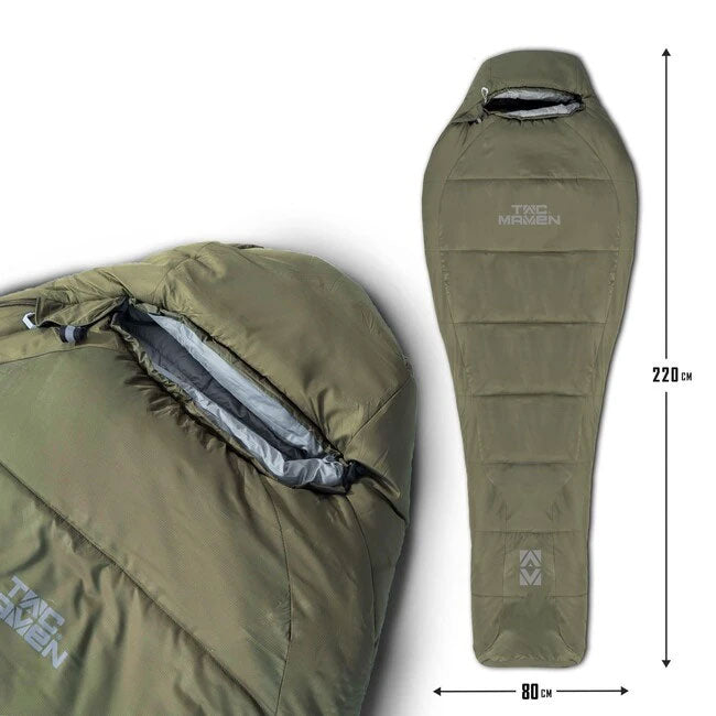 Tac Maven Sleeping Bag Μούμια 360gr/m², RAL7013