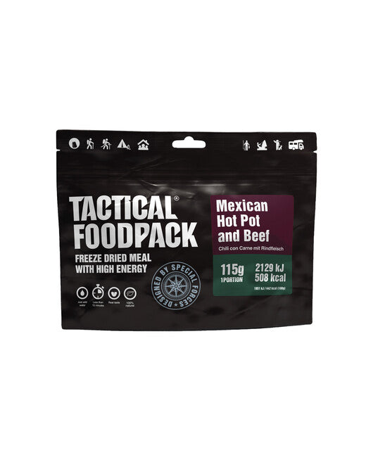 TACTICAL FOODPACK® Μεξικάνικη Κατσαρόλα και Βόειο Κρέας