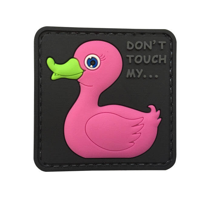 WARAGOD Tactical Rubber Duck 3D κεντητό, ροζ