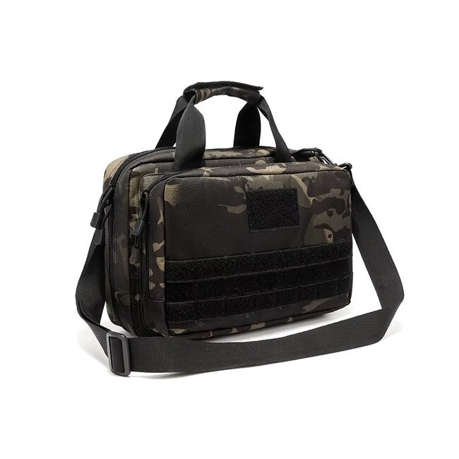 DRAGOWA Tactical Bolt Τσάντα Ταξιδίου Τακτική, CP μαύρο