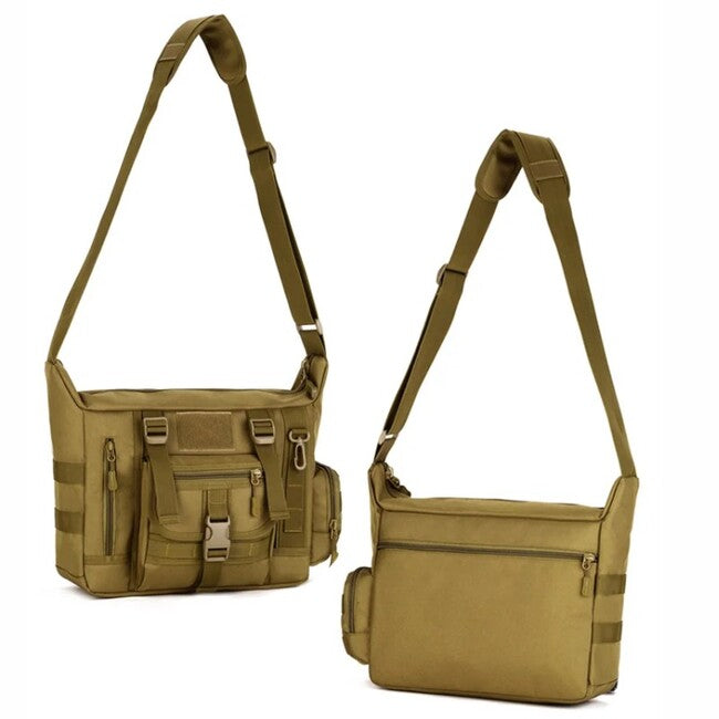 DRAGOWA Tactical Shrapnel τσάντα τακτική στον ώμο, coyote