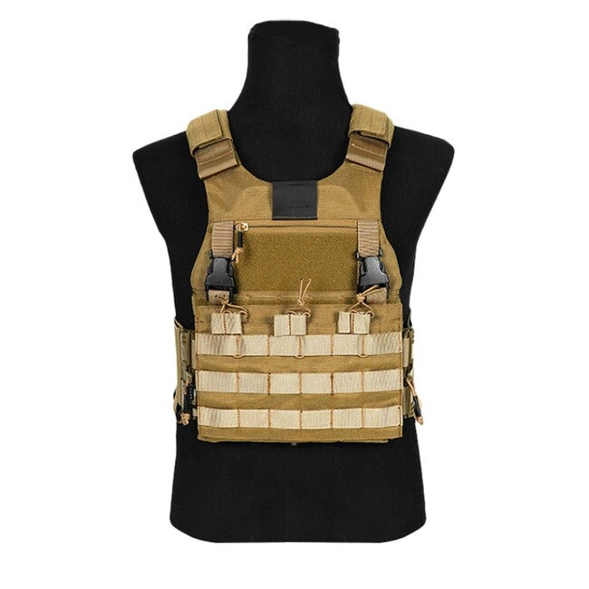 DRAGOWA Tactical Lightning αμάνικο γιλέκο τακτικό, coyote