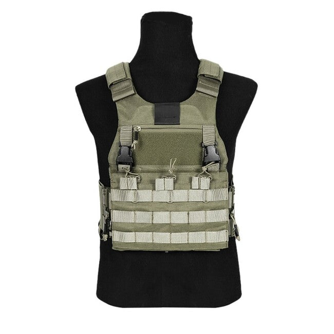 DRAGOWA Tactical Lightning αμάνικο γιλέκο τακτικό, λαδί