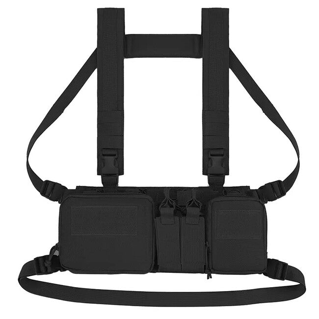 DRAGOWA Recon Tactical Chest rig Τακτικός Εξοπλισμός Θώρακα, μαύρο