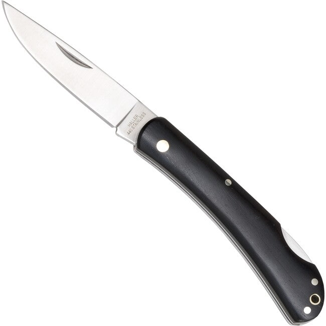 Haller Tame Λεπτό Πτυσσόμενο Μαχαίρι με Θήκη, Ebony Grip