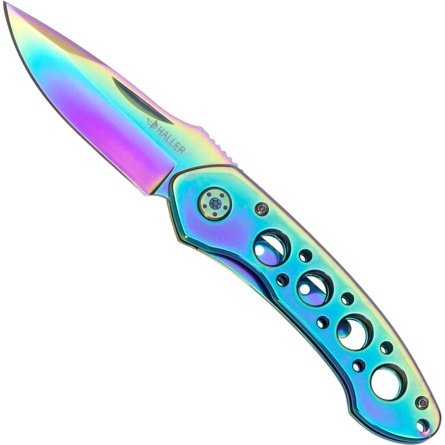 Haller Μαχαίρι Τσέπης Rainbow coating