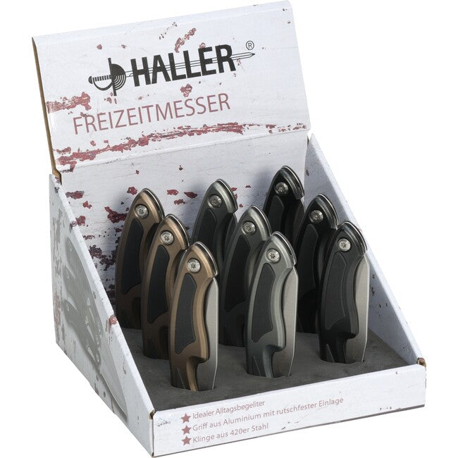 Haller Τσέπης Μαχαίρι Κουτί 9 τεμάχια