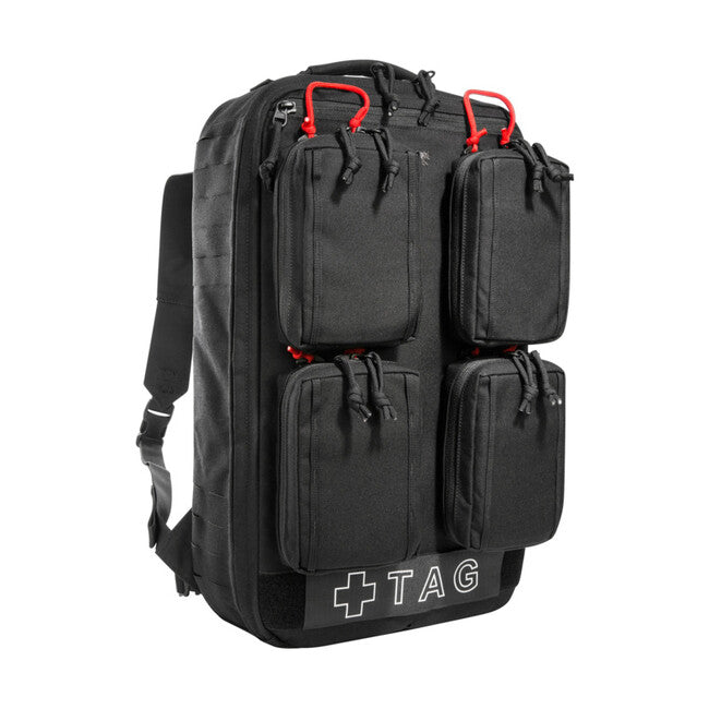 Tasmanian Tiger Medic Mascal Pack σακίδιο πλάτης πρώτων βοηθειών, μαύρο 19L