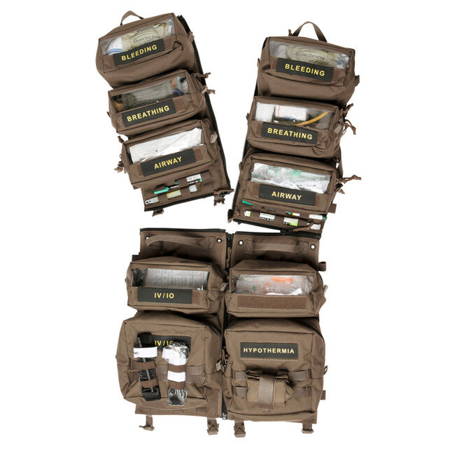 Tasmanian Tiger Medic Transporter πάνελ ιατρικών προμηθειών, coyote brown