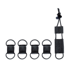 Tasmanian Tiger Cable Manager Set komplet za pritrditev, črna