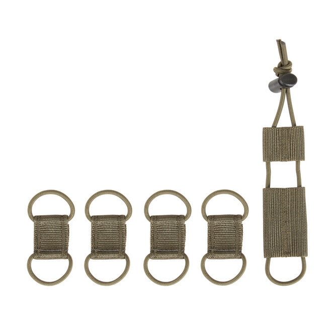 Tasmanian Tiger Cable Manager Set Στοιχεία Στερέωσης, Λαδί