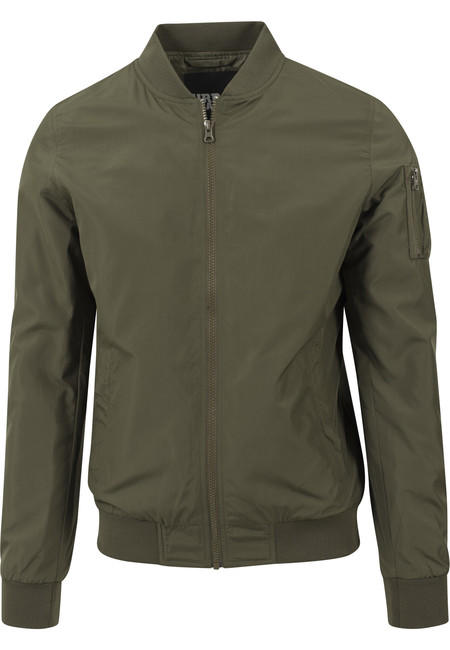 Urban Classics Μπουφάν Light Bomber, Λαδί