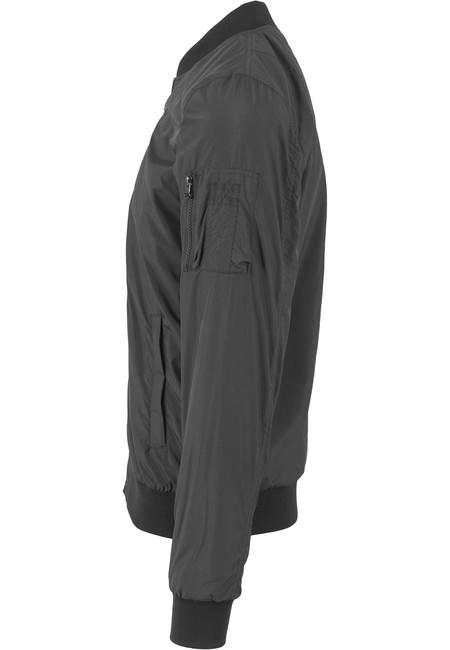 Urban Classics Ελαφρύ Μπουφάν Bomber, Μαύρο