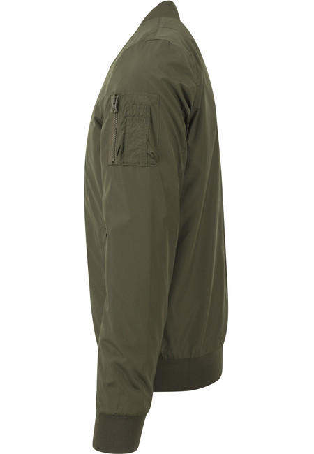 Urban Classics Μπουφάν Light Bomber, Λαδί