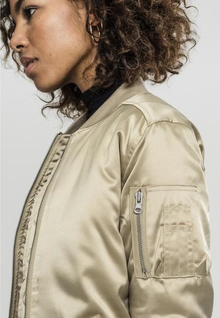 Urban Classics Μπουφάν Bomber Σατέν Γυναικείο