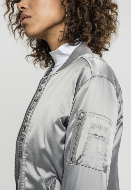Urban Classics Σατέν Bomber Τζάκετ, Γυναικείο