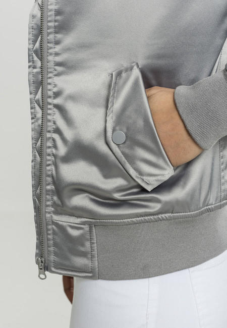 Urban Classics Σατέν Bomber Τζάκετ, Γυναικείο