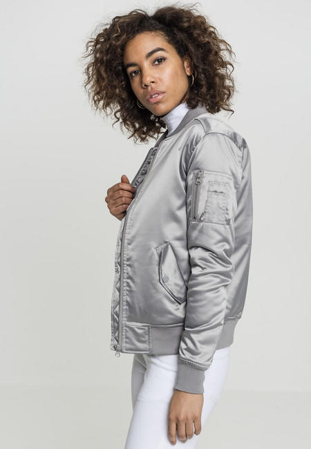 Urban Classics Σατέν Bomber Τζάκετ, Γυναικείο