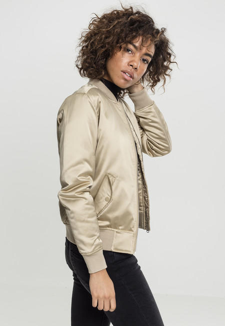 Urban Classics Μπουφάν Bomber Σατέν Γυναικείο
