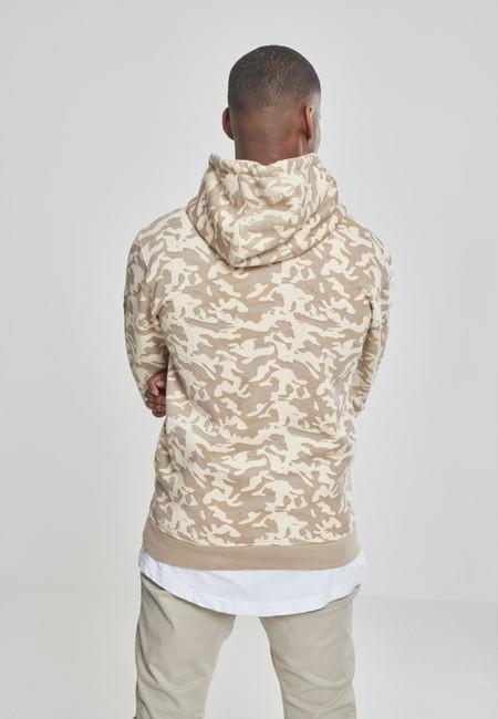 Urban Classics Φούτερ με Κουκούλα Camo Ανδρικό