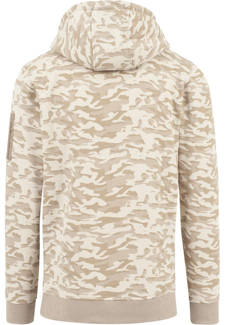 Urban Classics Φούτερ με Κουκούλα Camo Ανδρικό