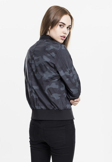 Urban Classics Ελαφριά Μπουφάν Bomber Camo Γυναικείο