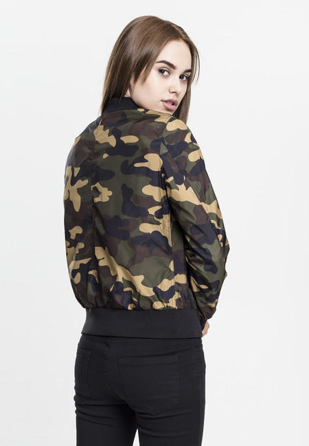 Urban Classics Ελαφρύ Bomber Κάμο Μπουφάν Γυναικείο