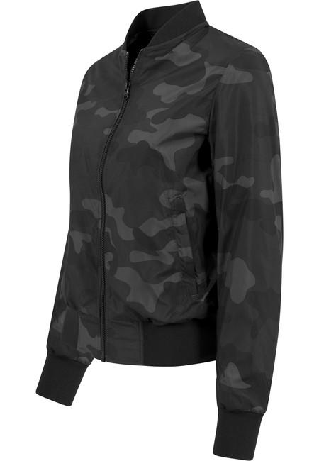 Urban Classics Ελαφριά Μπουφάν Bomber Camo Γυναικείο