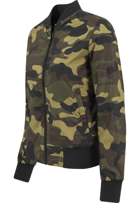 Urban Classics Ελαφρύ Bomber Κάμο Μπουφάν Γυναικείο