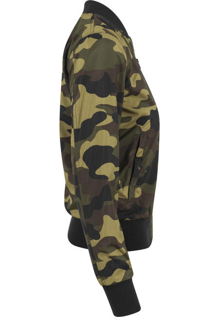 Urban Classics Ελαφρύ Bomber Κάμο Μπουφάν Γυναικείο