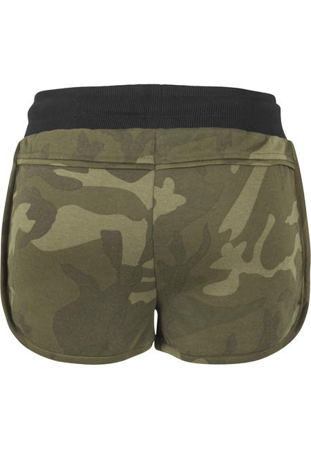 Urban Classics Σορτς Παραλλαγής γυναικείο, olive camo