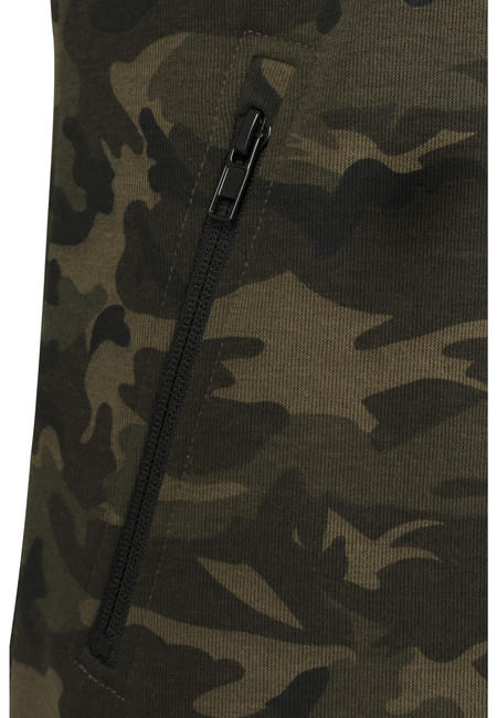Urban Classics Φούτερ με Κουκούλα Camo Ανδρικό με Φερμουάρ