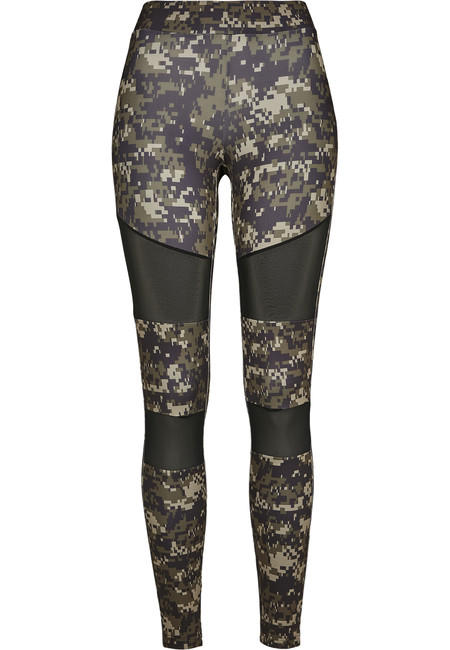Urban Classics Tech Mesh γυναικείο κολάν, wood digital camo