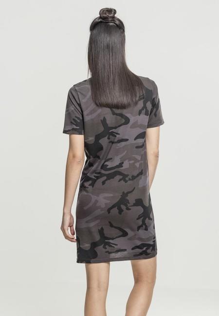 Urban Classics γυναικείο φόρεμα camo, dark camo