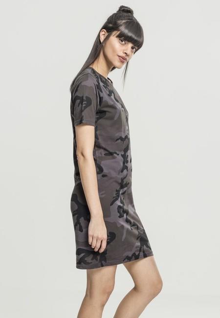 Urban Classics γυναικείο φόρεμα camo, dark camo