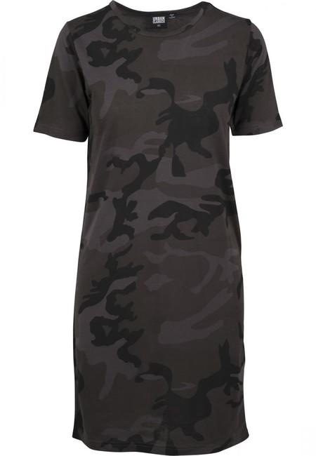 Urban Classics γυναικείο φόρεμα camo, dark camo
