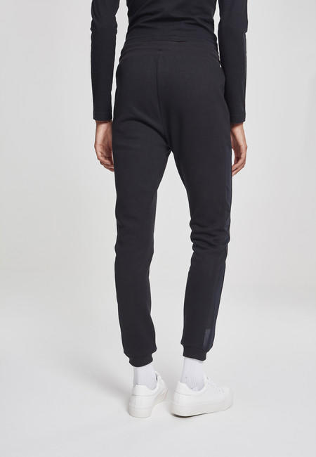 Urban Classics Tech Mesh Side Stripe γυναικεία φόρμα, μαύρη