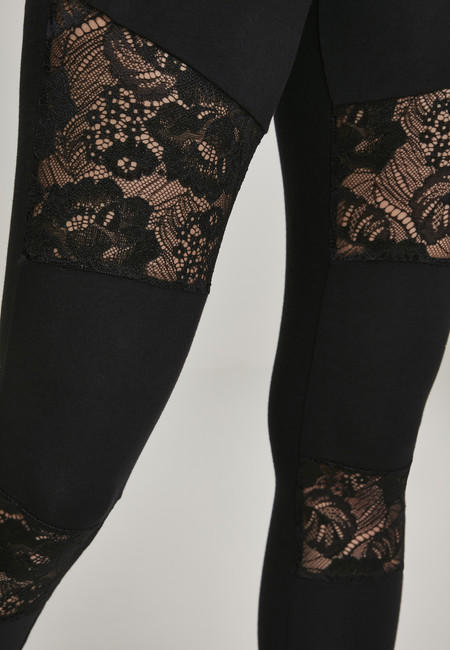 Urban Classics Laces Inset γυναικείο κολάν