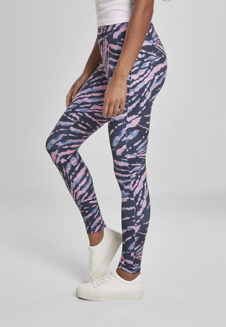 Urban Classics Tie Dye Γυναικείο Κολάν Ψηλόμεσο
